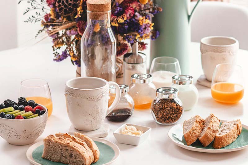 Café da manhã saudável